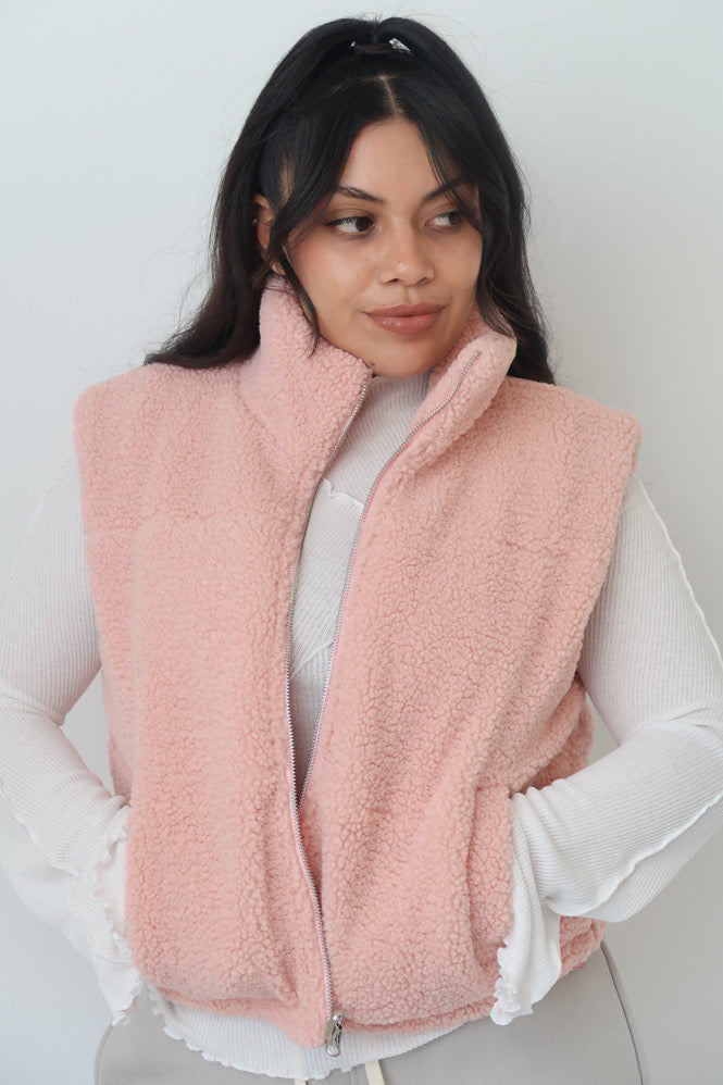 Reversible Pink Vest